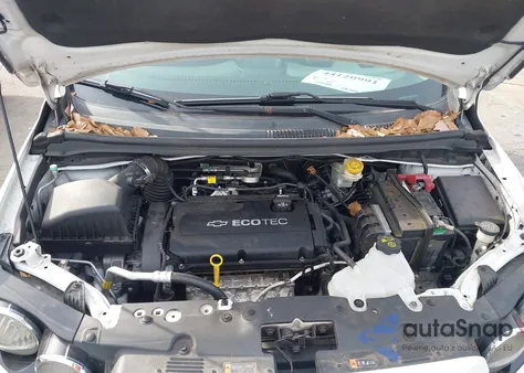 2016 Chevrolet Sonic Lt Auto from USA, damaged, VIN 1G1JC6SH9G4133756